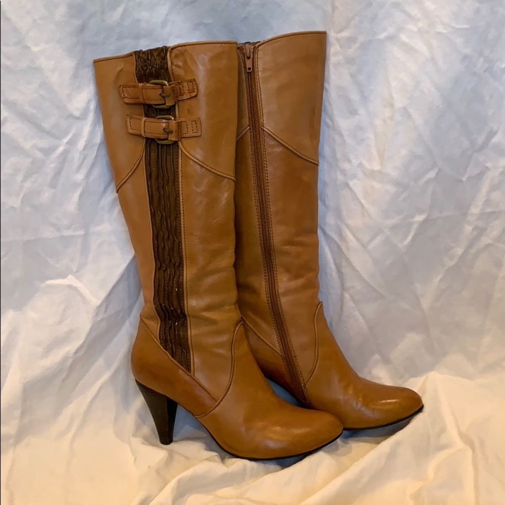 Knee-High Pleated Boot - image 2